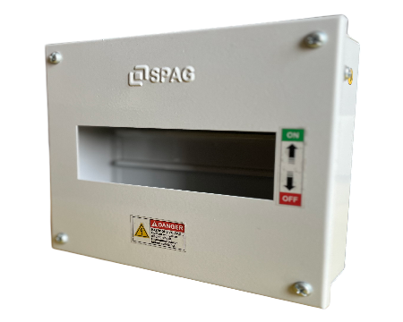 8 P MCB Box Side View